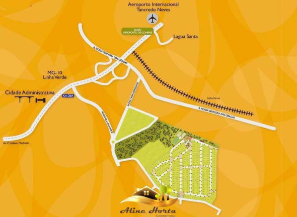 Imagem Terreno à Venda, 405 m² em Residencial Gran Park - Vespasiano Imagem Terreno à Venda, 405 m² em Residencial Gran Park - Vespasiano