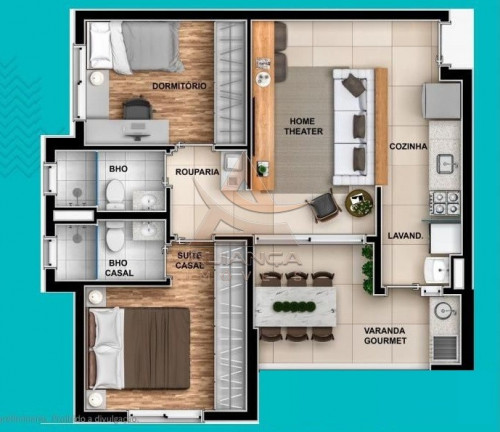 Imagem Apartamento com 2 Quartos à Venda, 63 m² em Jardim Botânico - Ribeirão Preto Imagem Apartamento com 2 Quartos à Venda, 63 m² em Jardim Botânico - Ribeirão Preto