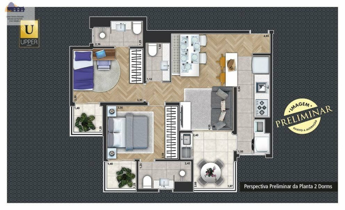 Imagem Apartamento com 3 Quartos à Venda, 131 m² em Jardim - Santo André