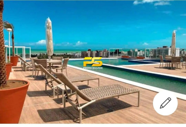 Imagem Apartamento com 1 Quarto à Venda, 37 m² em Jardim Oceania - João Pessoa Imagem Apartamento com 1 Quarto à Venda, 37 m² em Jardim Oceania - João Pessoa