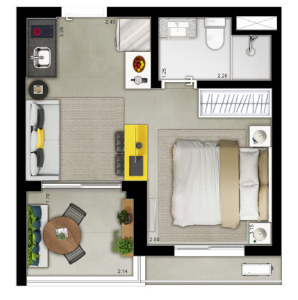 Imagem Imóvel com 1 Quarto à Venda, 36 m² em Vila Mariana - São Paulo Imagem Imóvel com 1 Quarto à Venda, 36 m² em Vila Mariana - São Paulo