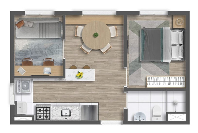 Imagem Apartamento com 1 Quarto à Venda, 26 m² em Campos Elíseos - São Paulo Imagem Apartamento com 1 Quarto à Venda, 26 m² em Campos Elíseos - São Paulo