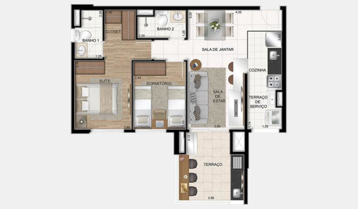 Imagem Imóvel com 2 Quartos à Venda, 67 m² em Vila Mascote - São Paulo Imagem Imóvel com 2 Quartos à Venda, 67 m² em Vila Mascote - São Paulo