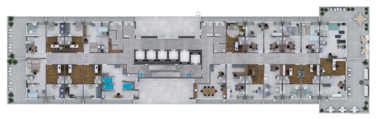 Imagem Sala Comercial à Venda, 83 m² em Centro - Curitiba