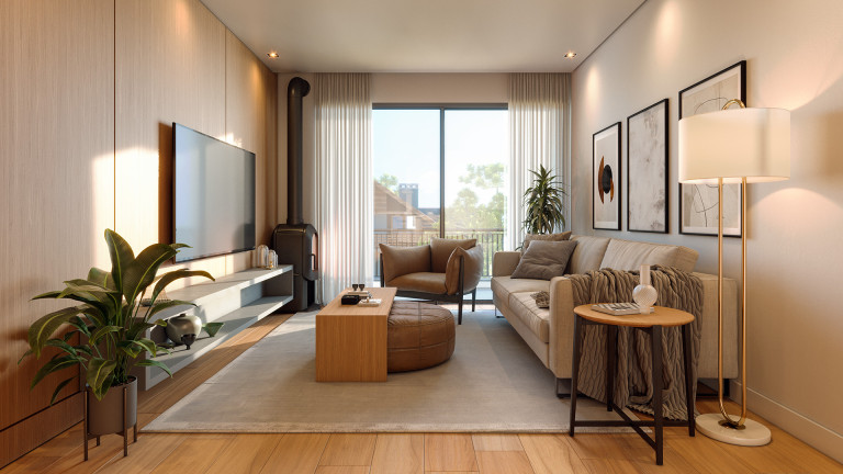 Imagem Apartamento com 3 Quartos à Venda, 100 m² em Centro  - Canela