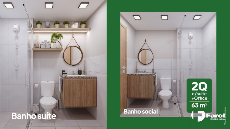 Imagem Apartamento com 3 Quartos à Venda, 63 m² em Parque Oeste Industrial - Goiânia Imagem Apartamento com 3 Quartos à Venda, 63 m² em Parque Oeste Industrial - Goiânia