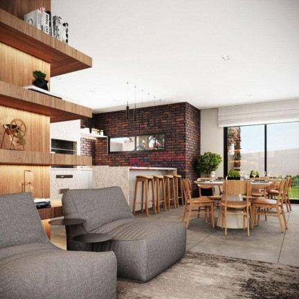 Imagem Casa com 3 Quartos à Venda, 102 m² em Santa Felicidade - Curitiba Imagem Casa com 3 Quartos à Venda, 102 m² em Santa Felicidade - Curitiba