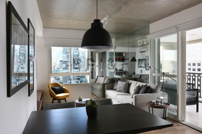 Imagem Apartamento com 1 Quarto para Alugar, 63 m² em Cidade Monções - São Paulo Imagem Apartamento com 1 Quarto para Alugar, 63 m² em Cidade Monções - São Paulo