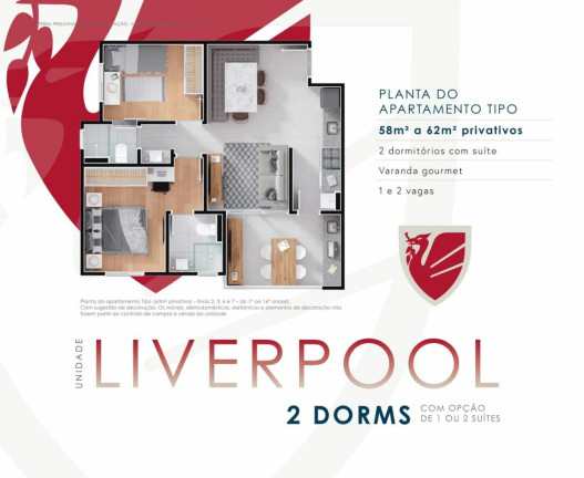 Imagem Kitnet com 2 Quartos à Venda, 58 m² em Vila Espírito Santo - Sorocaba