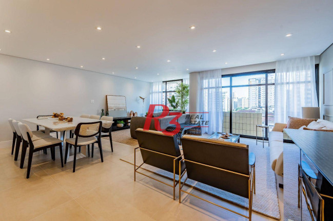 Imagem Apartamento com 3 Quartos à Venda, 185 m² em Gonzaga - Santos Imagem Apartamento com 3 Quartos à Venda, 185 m² em Gonzaga - Santos