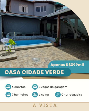 Casa com 6 Quartos à Venda, 220 m² em Nova Parnamirim - Parnamirim