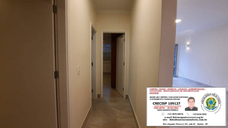 Imagem Apartamento com 3 Quartos à Venda, 134 m² em José Menino - Santos Imagem Apartamento com 3 Quartos à Venda, 134 m² em José Menino - Santos