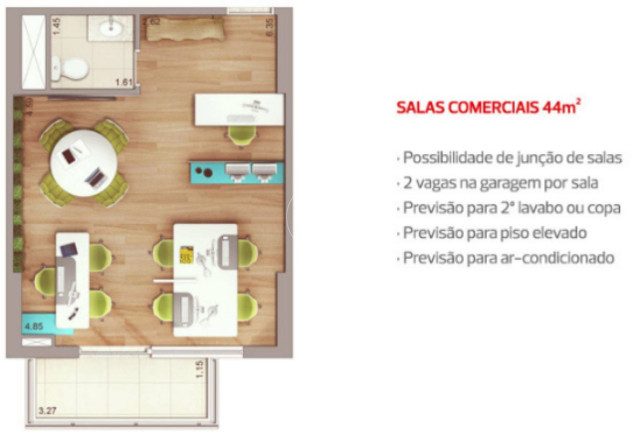 Imagem Sala Comercial à Venda, 43 m² em Santo Amaro - São Paulo Imagem Sala Comercial à Venda, 43 m² em Santo Amaro - São Paulo