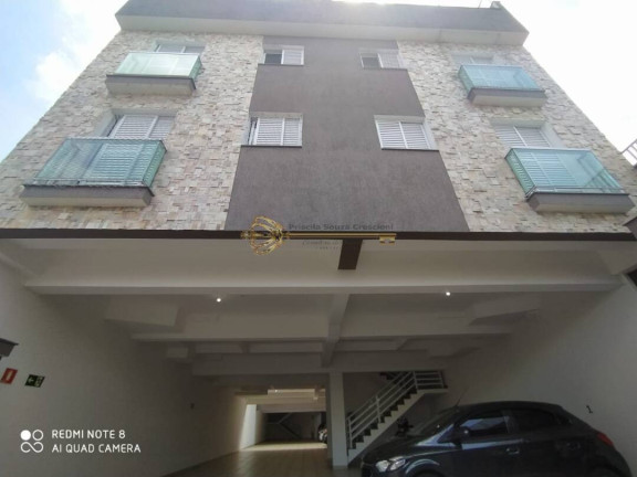 Imagem Cobertura com 1 Quarto à Venda, 80 m² em Vila Pires - Santo André