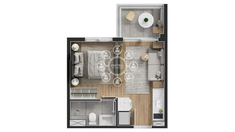 Imagem Apartamento com 1 Quarto à Venda, 29 m² em Itaim Bibi - São Paulo Imagem Apartamento com 1 Quarto à Venda, 29 m² em Itaim Bibi - São Paulo