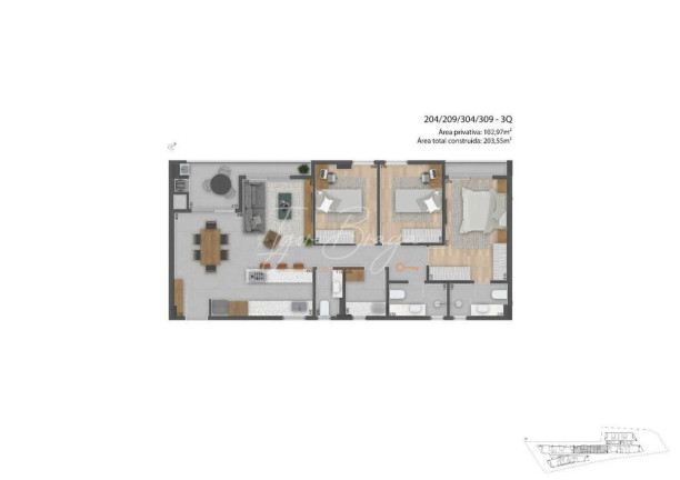 Imagem Apartamento com 2 Quartos à Venda, 198 m² em Mercês - Curitiba Imagem Apartamento com 2 Quartos à Venda, 198 m² em Mercês - Curitiba