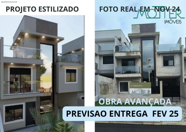 Casa com 3 Quartos à Venda, 193 m² em Jardim Das Américas - Curitiba