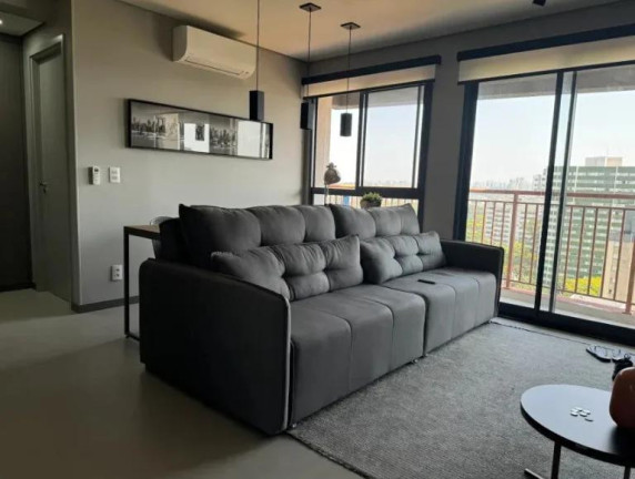 Imagem Apartamento com 1 Quarto à Venda, 45 m² em Santo Amaro - São Paulo
