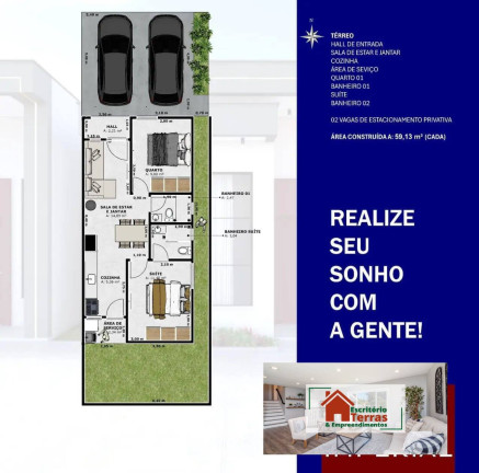 Imagem Casa com 2 Quartos à Venda, em Parque 10 De Novembro - Manaus Imagem Casa com 2 Quartos à Venda, em Parque 10 De Novembro - Manaus