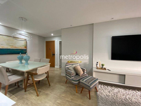 Imagem Apartamento com 3 Quartos à Venda, 107 m² em Santo Antônio - São Caetano Do Sul