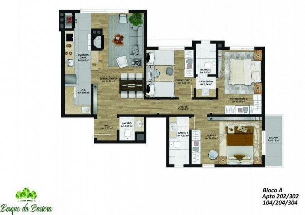 Imagem Apartamento com 2 Quartos à Venda, 8.359 m² em Bavária - Gramado Imagem Apartamento com 2 Quartos à Venda, 8.359 m² em Bavária - Gramado