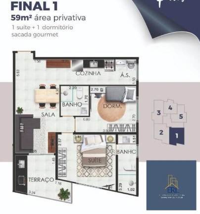 Imagem Apartamento com 2 Quartos à Venda, 60 m² em Guilhermina - Praia Grande Imagem Apartamento com 2 Quartos à Venda, 60 m² em Guilhermina - Praia Grande