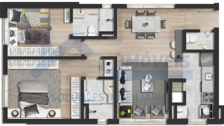 Imagem Apartamento com 2 Quartos à Venda, 101 m² em Mont Serrat - Porto Alegre Imagem Apartamento com 2 Quartos à Venda, 101 m² em Mont Serrat - Porto Alegre