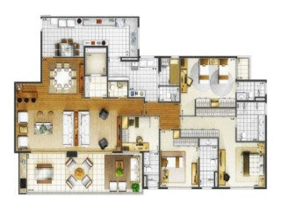 Imagem Apartamento com 4 Quartos à Venda, 242 m² em Santo Antônio - São Caetano Do Sul Imagem Apartamento com 4 Quartos à Venda, 242 m² em Santo Antônio - São Caetano Do Sul