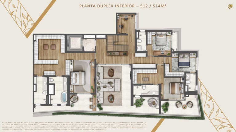 Imagem Apartamento com 4 Quartos à Venda, 512 m²