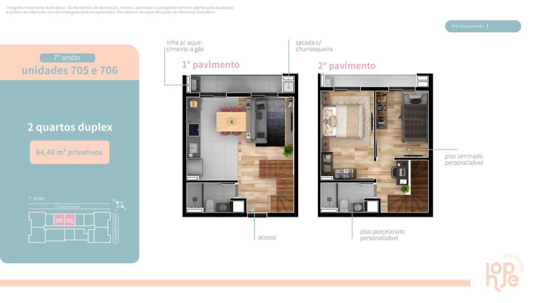 Imagem Apartamento com 2 Quartos à Venda, 52 m² em Tingui - Curitiba Imagem Apartamento com 2 Quartos à Venda, 52 m² em Tingui - Curitiba
