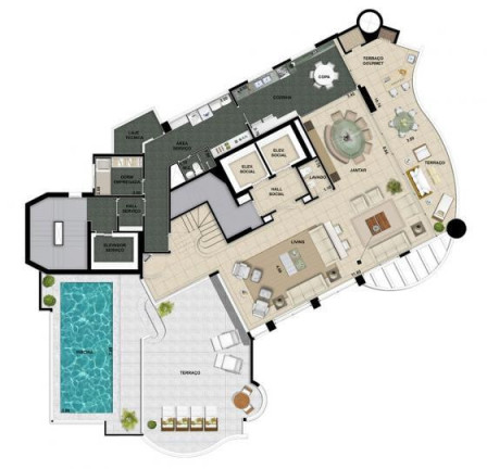 Imagem Apartamento com 4 Quartos à Venda, 265 m² em Anália Franco - São Paulo Imagem Apartamento com 4 Quartos à Venda, 265 m² em Anália Franco - São Paulo