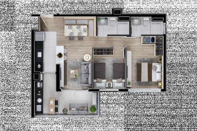 Imagem Apartamento com 2 Quartos à Venda, 64 m² em Paraíso - São Paulo Imagem Apartamento com 2 Quartos à Venda, 64 m² em Paraíso - São Paulo