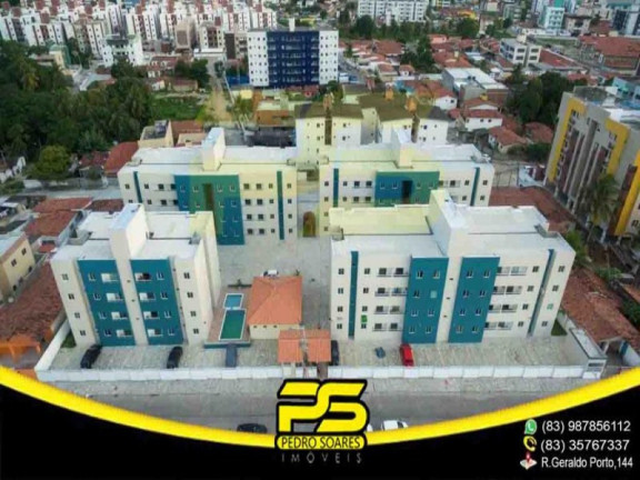 Imagem Apartamento com 2 Quartos à Venda, 45 m² em Cuiá - João Pessoa Imagem Apartamento com 2 Quartos à Venda, 45 m² em Cuiá - João Pessoa