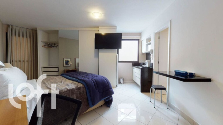 Apartamento com 1 Quarto à Venda, 34 m² em Moema - São Paulo