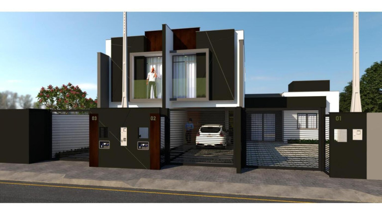 Imagem Casa com 3 Quartos à Venda, 128 m² em Saguaçu - Joinville