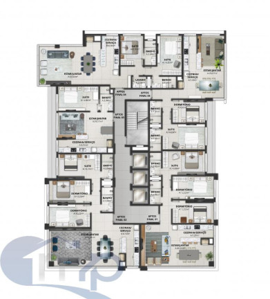 Imagem Apartamento com 1 Quarto à Venda, 50 m² em Centro - Torres Imagem Apartamento com 1 Quarto à Venda, 50 m² em Centro - Torres