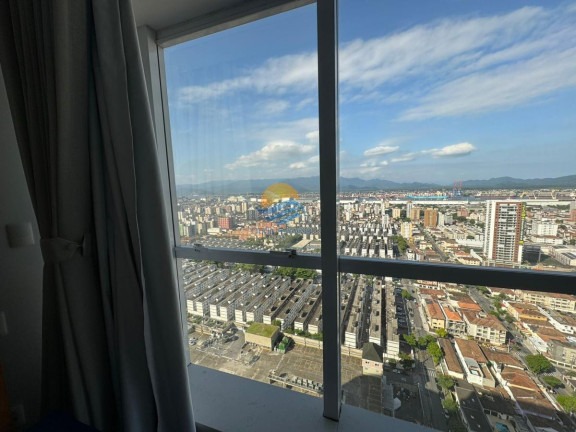 Imagem Apartamento com 1 Quarto para Alugar, 68 m² em Aparecida - Santos