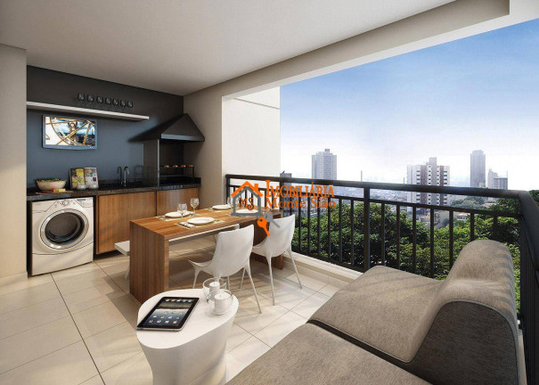 Apartamento com 2 Quartos à Venda, 56 m² em Jardim Flor Da Montanha - Guarulhos