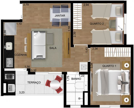Imagem Apartamento com 2 Quartos à Venda, 34 m² em Vila Rosália - Guarulhos Imagem Apartamento com 2 Quartos à Venda, 34 m² em Vila Rosália - Guarulhos
