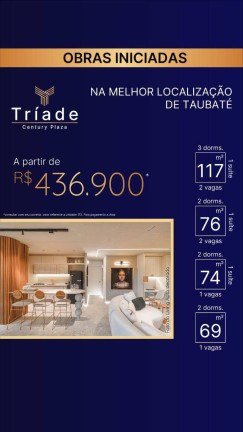 Imagem Apartamento à Venda,  em Barranco - Taubaté