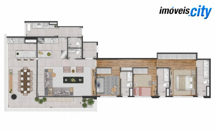 Imagem Apartamento com 3 Quartos à Venda, 142 m² em Pinheiros - São Paulo Imagem Apartamento com 3 Quartos à Venda, 142 m² em Pinheiros - São Paulo