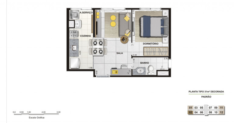 Imagem Apartamento com 1 Quarto à Venda, 30 m² em Barra Funda - São Paulo Imagem Apartamento com 1 Quarto à Venda, 30 m² em Barra Funda - São Paulo