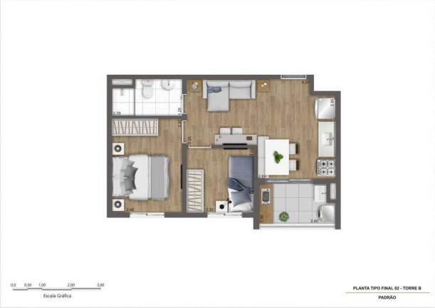 Imagem Apartamento com 2 Quartos à Venda, 38 m² em Interlagos - São Paulo Imagem Apartamento com 2 Quartos à Venda, 38 m² em Interlagos - São Paulo