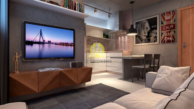 Imagem Apartamento com 1 Quarto à Venda, 35 m² em Rebouças - Curitiba Imagem Apartamento com 1 Quarto à Venda, 35 m² em Rebouças - Curitiba