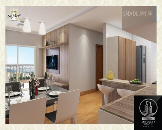 Imagem Apartamento com 2 Quartos à Venda, 61 m² em Parque Campolim - Sorocaba Imagem Apartamento com 2 Quartos à Venda, 61 m² em Parque Campolim - Sorocaba