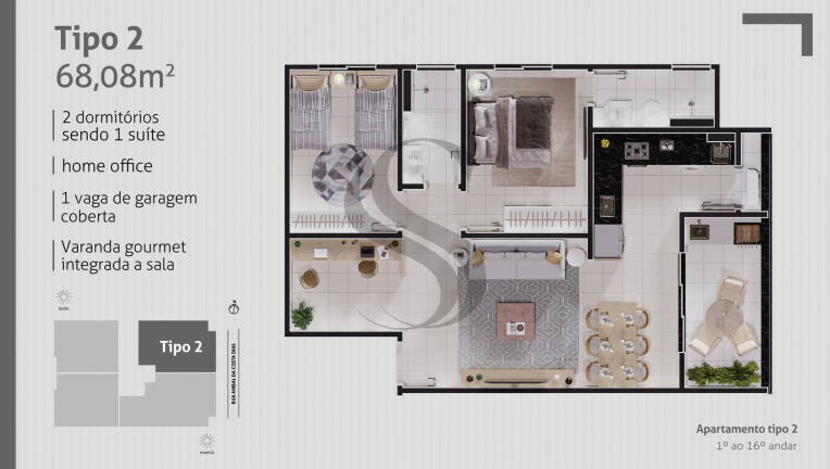 Imagem Apartamento com 3 Quartos à Venda, em Vila Lucy - Sorocaba Imagem Apartamento com 3 Quartos à Venda, em Vila Lucy - Sorocaba