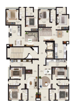 Imagem Apartamento com 2 Quartos à Venda, 60 m² em Morretes - Itapema