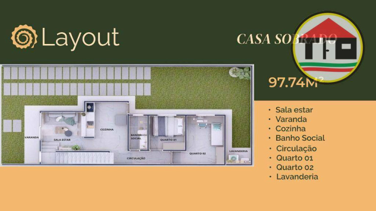 Imagem Sobrado com 3 Quartos à Venda, 97 m² em Liberdade - Marabá Imagem Sobrado com 3 Quartos à Venda, 97 m² em Liberdade - Marabá