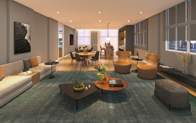 Imagem Apartamento com 1 Quarto à Venda, 39 m² em Belenzinho - São Paulo