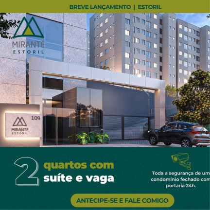 Imagem Apartamento com 2 Quartos à Venda, 50 m² em Estoril - Belo Horizonte